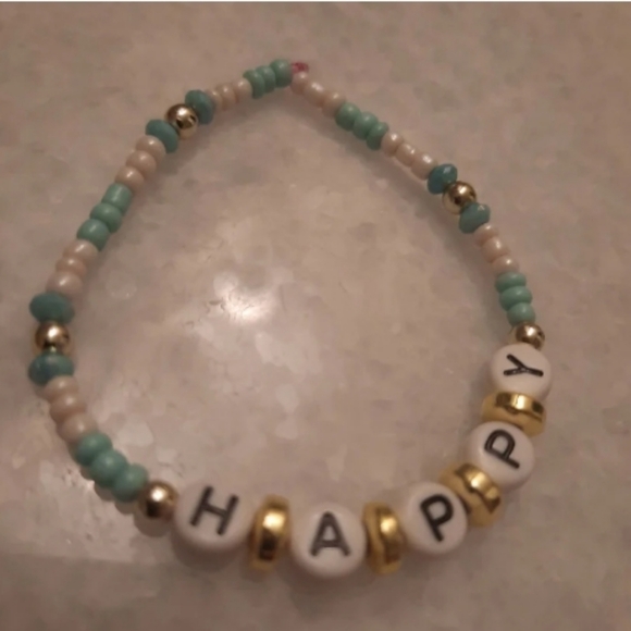 Preppy Tween Stackable Claybead Bracelets 3Pc Set - Picture 6 of 6